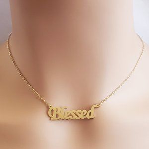 Blessed Gold Necklace